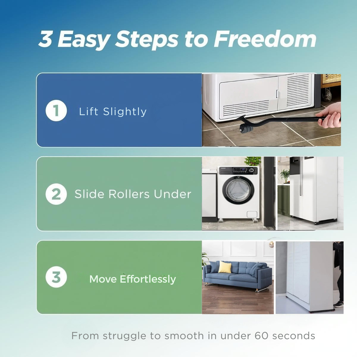 SmartMove Heavy-Duty Appliance Roller