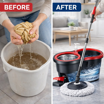 Pedal-Powered Spin Mop Set™