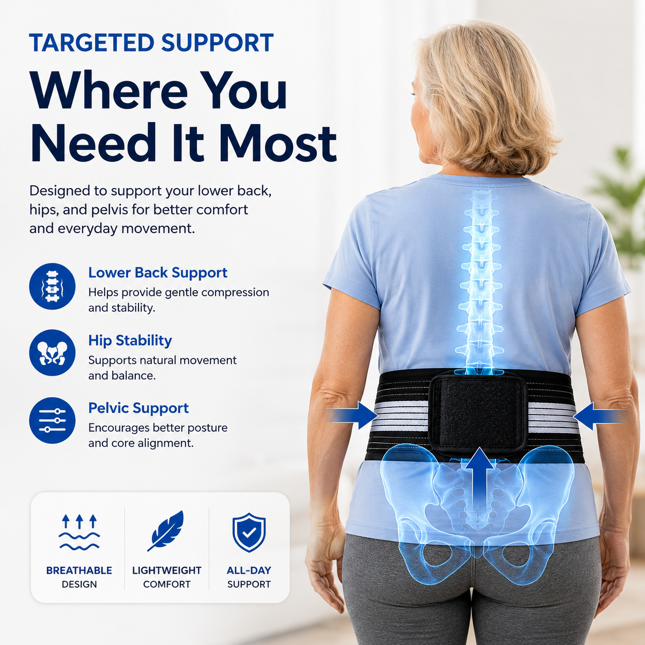 The SpineGuard™ Joint Hip Belt