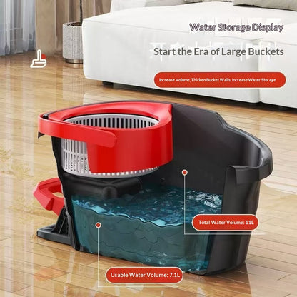 Pedal-Powered Spin Mop Set™